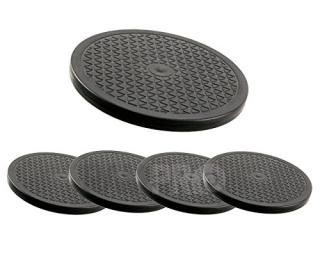 5 - RamPro 2.5cm X 25cm Rotating Swivel Turntable - Lazy Susan - 29kg. Capacity 