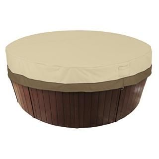 Classic Accessories 55-584-011501-00 Veranda Water-Resistant 84 Inch Round Hot T