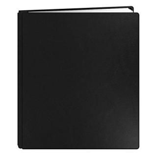 Pioneer Photo Albums 20-Page Family Treasures Deluxe Black Bonded Leather Cover 