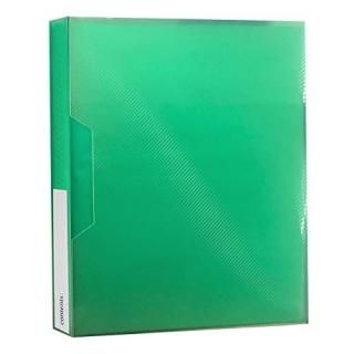 Pioneer Photo Albums CF-2 72-Pocket Poly Cover Space Saver Photo Album Green by 