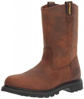 Caterpillar Men's Revolver Pull-On Soft Toe BootWellington Dark Brown11 M US