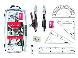 Study 10 Pc Compass Set