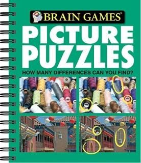 Brain Games Picture Puzzle Green Book