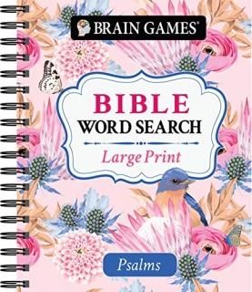 Brain Games - Large Print Bible Word Search Psalms Brain Games Large Print
