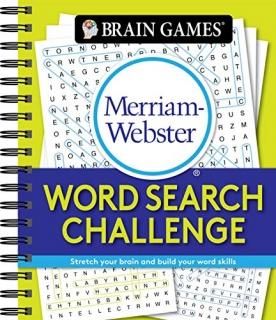 Brain Games - Merriam-Webster Word Search Challenge Stretch Your Brain and Build
