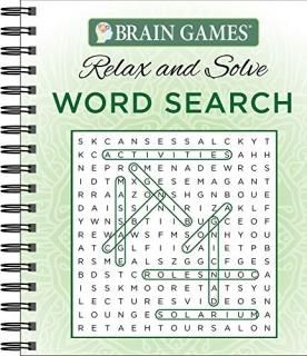 Brain Games - Relax and Solve Word Search Green