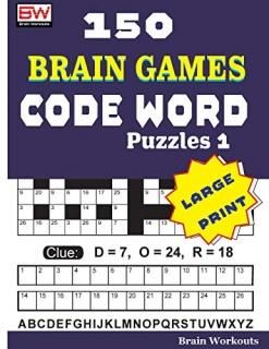 150 Brain Games - Code Word Puzzles