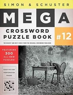 Simon & Schuster Mega Crossword Puzzle Book #12 S&S Mega Crossword Puzzles