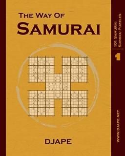 The Way of Samurai 101 Samurai Sudoku puzzles The Way of Samurai Sudoku Puzzles 