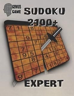 Genius Game - Sudoku 2100+ Expert Sudoku puzzles extremely hard book to solve