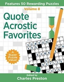 Quote Acrostic Favorites Features 50 Rewarding Puzzles Puzzle Books for Fun