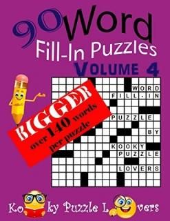 Word Fill-in Puzzles over 140 Words Per Puzzles