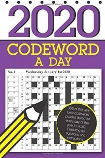 Codeword a Day 2020 366 dated codeword puzzles