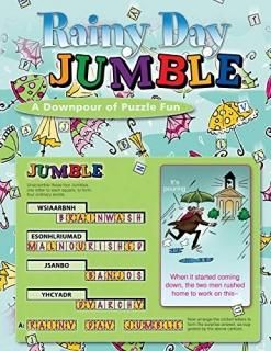 Rainy Day Jumbles A Downpour of Puzzle Fun Jumbles#174;