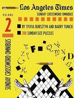 Los Angeles Times Sunday Crossword Omnibus Volume 2 The Los Angeles Times