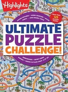 Ultimate Puzzle Challenge! Highlights Jumbo Books & Pads