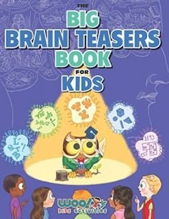 The Big Brain Teasers Book for Kids Boredom Busting Math Picture and Logic Puzzl