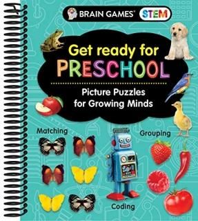 Brain Games Stem - Get Ready for Preschool Picture Puzzles for Growing Minds Wor