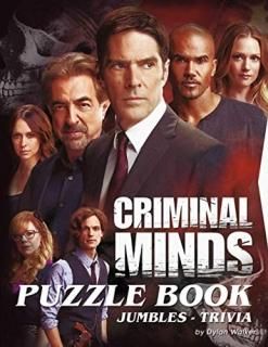Criminal Minds Puzzle Book A Wonderful Activity Book Featuring Word Scrambles Tr