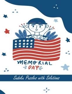 Memorial Day Sudoku for kids ages 8-14 // +100 Sudoku from Easy to Hard with Sol