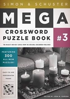 Simon & Schuster Mega Crossword Puzzle Book #3 S&S Mega Crossword Puzzles