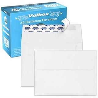ValBox 100 A6 ե 6.5 x 4.75 ۥ磻ȥեȻ澷Ծ 4 x 6Υ/̿/Ծ/뺧/٥ӡ