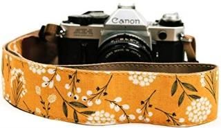 Spring Blossom Flowers Camera Shoulder Strap Belt for All DSLR Camera - Vibrant 