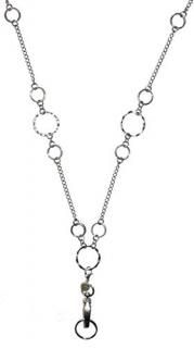 Looks Like Jewelry Women's Stainless Steel Chain Fashion Lanyard Made In USA 36 
