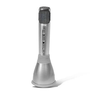 Pyle Microphone Portable Wireless Karaoke Machine  Mini Handheld Cellphone Karao