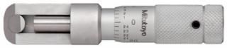 Mitutoyo 147-201 Can Seam Micrometer Ratchet Stop 0-0.5 Range 0.001 Graduation +