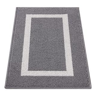 OLANLY Indoor Door Mat 24x36 Non-Slip Absorbent Resist Dirt Entrance Rug Machine