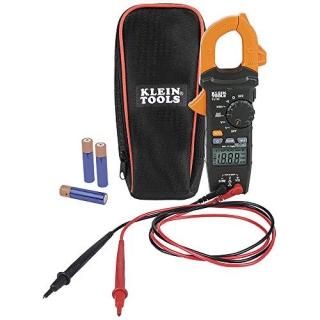 Klein Tools CL120 Digital Clamp Meter Auto-Ranging 400 Amp AC AC/DC Voltage Resi