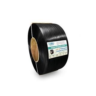 IDL Packaging 1/2 x 7200 Hand Grade Polypropylene PP Strapping Roll of 8 x 8 