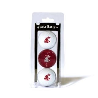 Team Golf 46205 Washington State Cougars Golf Ball Pack