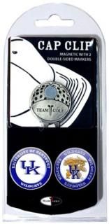 Team Golf 21947 University of Kentucky Golf Ball Marker Hat Clip
