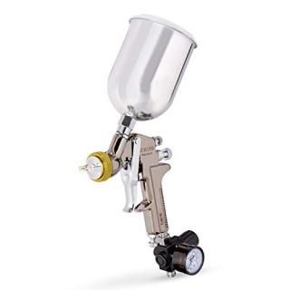 NEIKO 31215A HVLP Gravity Feed Air Spray Paint Gun  1.7 mm Nozzle Size  600 cc  