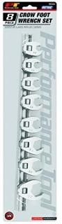 Performance Tool W352 Metric Crowfoot Wrench Set 8-Piece by Performance Tool 