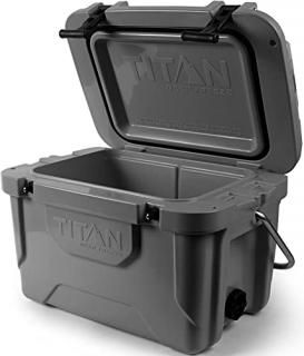Arctic Zone Titan Deep Freeze 20Q Premium Ice Chest Roto Cooler Gray 141