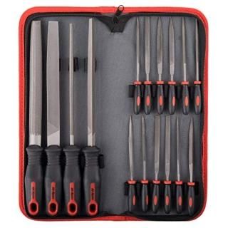 Tools Hi-Spec 16 Piece Carbon-Steel Hand & Needle File Tool Set. 4 Piece Large F