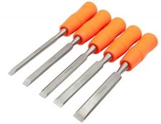 LBY 5 Sizes Wood Chisel Set 6/8/10/12/14mm.24''/.31''/.39''/.47'' Woodworking Ch