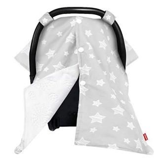 Moonsea Baby Carseat Canopy Nursing Cover Car Seat Canopy for Girls or Boys Cute