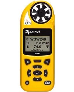 Kestrel 5500 Pocket Weather Meter Non-LiNK Yellow
