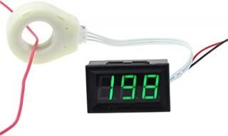 bayite DC 5-120V 400A Mini Digital Current Voltage Amp Meter Gauge with Hall Eff