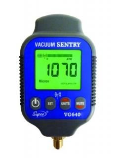 Supco VG640 Vacuum Sentry With Local Alarm LCD Display 0-19000 microns Range 10%