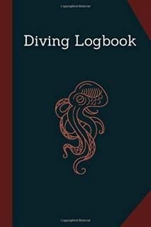 Diving Logbook Scuba Diving Log Book Track & Record 126 Dives Octopus Cover Divi