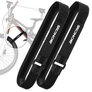 Boncas Adjustable Bike Rack Strap 24 Bicycle Wheel Stabilizer Straps with Innova