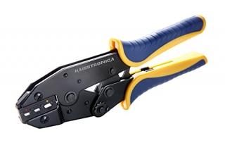 Haisstronica Crimping Tool For Heat Shrink Connectors-AWG 22-10 Ratchet Wire Ter