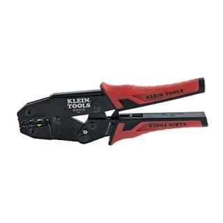 Klein Tools 3005CR Wire Crimper Tool Ratcheting Insulated Terminal Crimper for 1