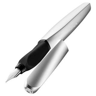 Pelikan Twist Fountain Pen Silver Nib M