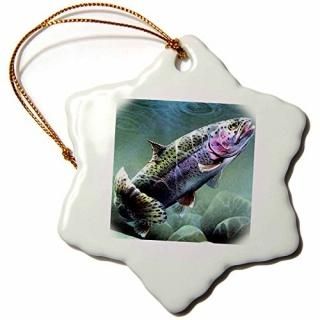 3d??˥ޥ??Ornaments 3 inch Snowflake Porcelain Ornament orn_3462_1